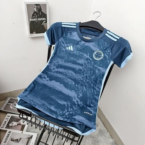 Camisa Cruzeiro Terceira Fora 2024/25 Feminina Jerseys