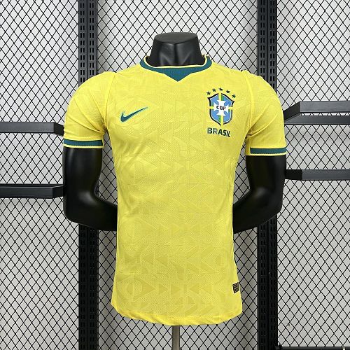 Camisa Brasil 2026 Copa do Mundo Casa Versão Jogador