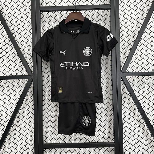 Kit Infantil Manchester City 25/26 Fora Size 16/28