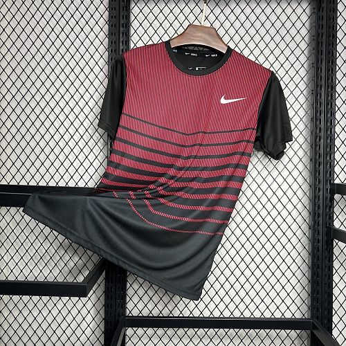 Camisa Nike 1037 Black red T-shirt M-XXXL