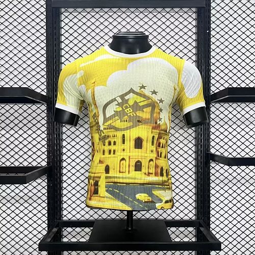 Camisa Brasil 24/25 Yellow Especial Edition Versão Jogador