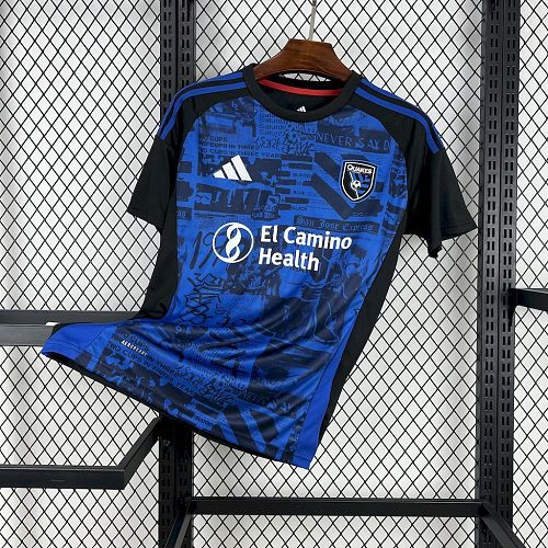 Camisa Top 1:1 San Jose Earthquakes Casa 2025/26