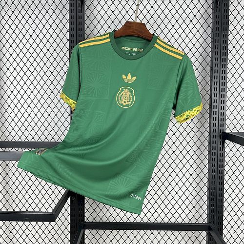 Camisa México Gold- Green 2025