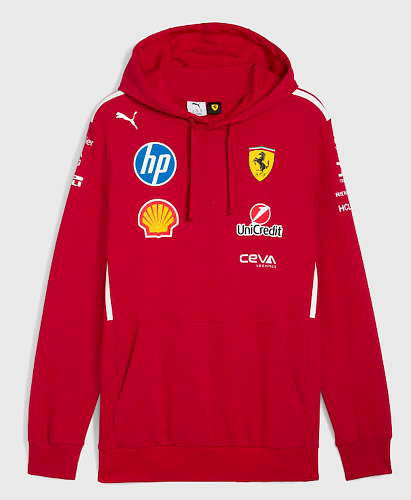 Camisa Ferrari 2025 sweatshirt with hood
