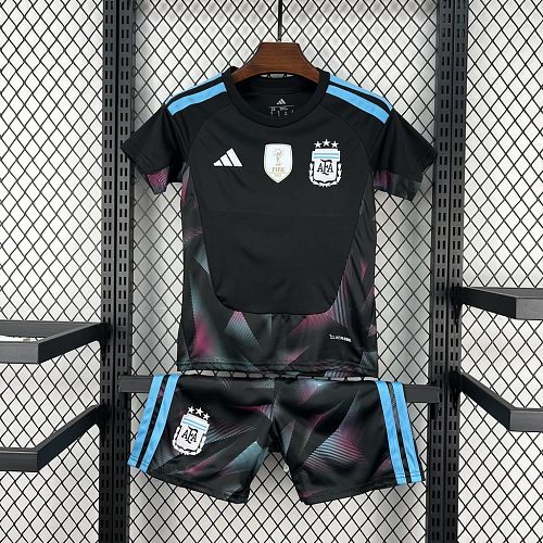 Kit Infantil Argentina 2026 Copa do Mundo Goleiro
