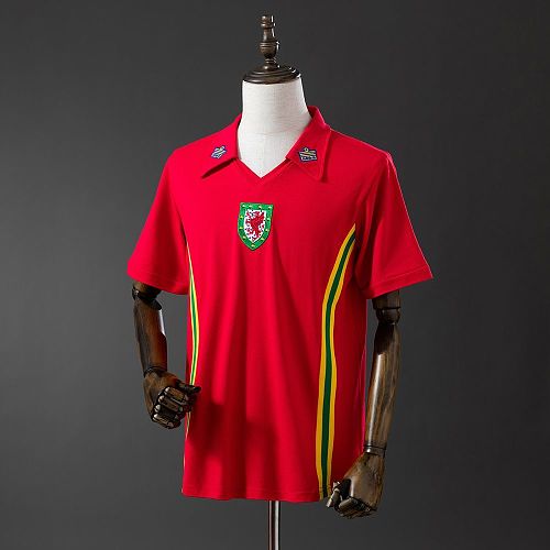 Camisa País de Gales Casa 1976/79 Retrô