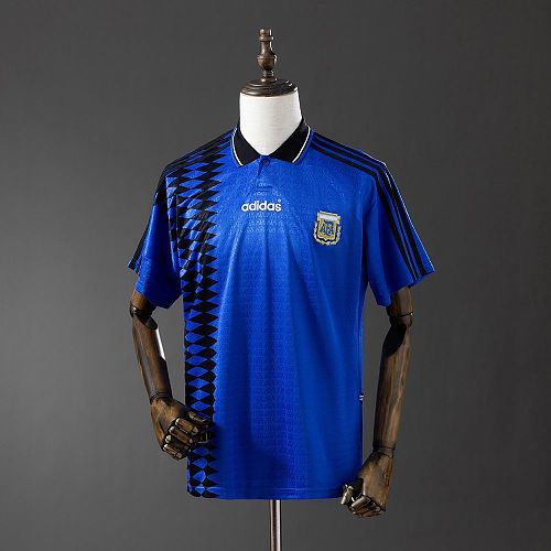 Camisa Argentina 1994 Copa do Mundo Fora Retrô