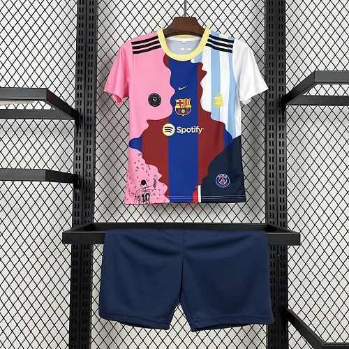 Kit Infantil Lionel Andrés Messi Cuccitini 25/26 all club mix