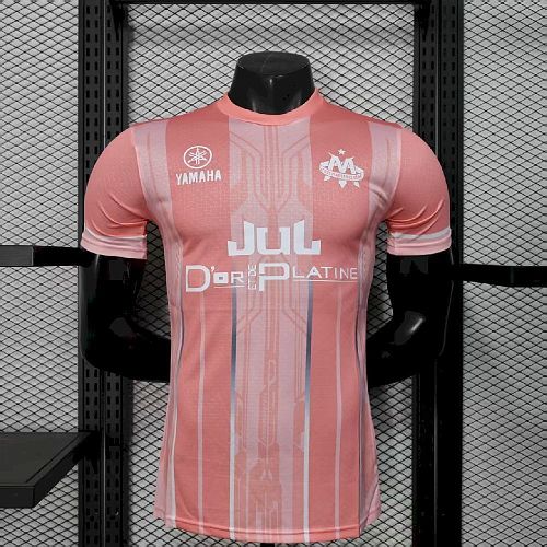Camisa Marseille 25/26 Pink Versão Jogador