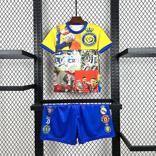 Kit Infantil Cristiano Ronaldo 25/26 all club mix