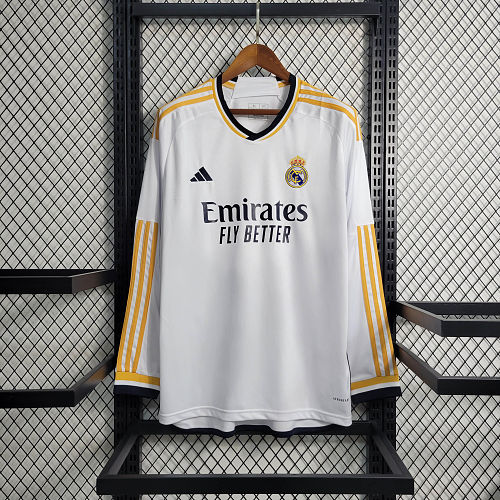 Camisa Real Madrid 23/24 Casa Long Sleeves