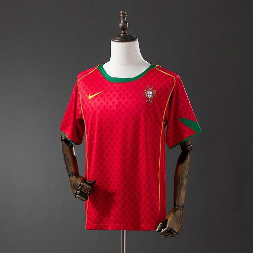 Camisa Portugal 2004 Casa Retrô