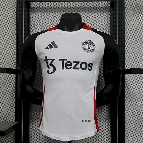 Camisa Manchester United 25/26 Pré-Jogo training uniform Versão Jogador