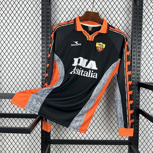 Camisa Roma 98/99 Terceira Long Sleeves Retrô