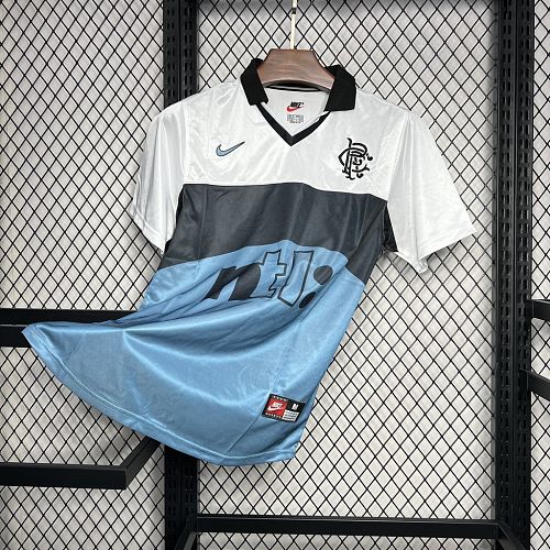 Camisa Rangers 1999-00 Fora Retrô