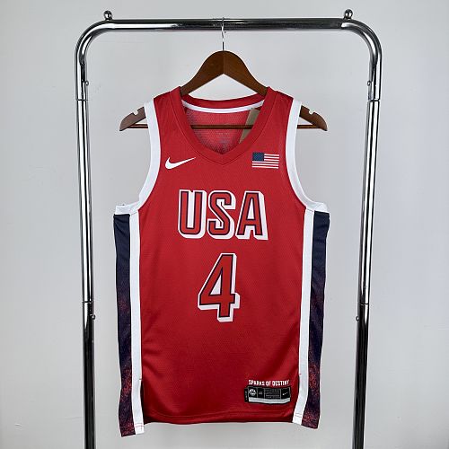 Camisa Olimpic USA 24/25 RED CURRY4