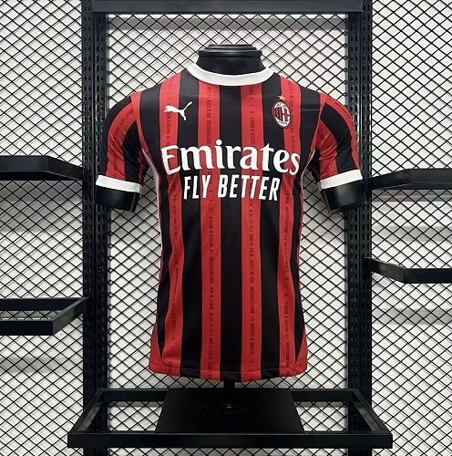 Camisa AC Milan 24/25 Casa Adidas Versão Jogador