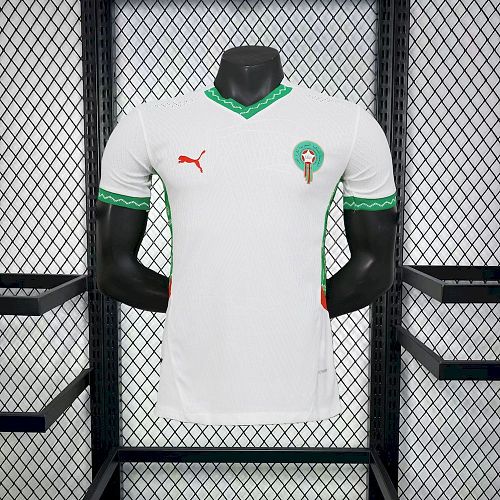 Camisa Marrocos 2026 Copa do Mundo Fora Versão Jogador