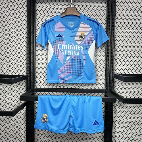 Kit Infantil Real Madrid 24/25 Goleiro