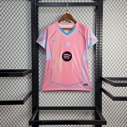 Camisa Barcelona 25/26 Pink Feminina