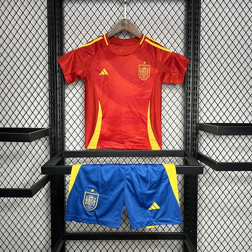 Kit Infantil Espanha 24/25 Euro Casa
