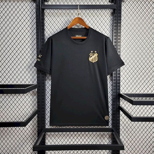 Camisa Santos 25/26 Pele 1.000 GOLS Black