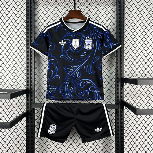 Kit Infantil Argentina 2026 Copa do Mundo Fora