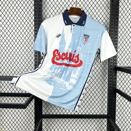 Camisa SD Compostela 97/98 Casa Retrô