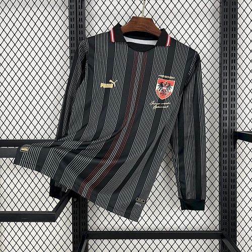 Camisa Áustria 24/25 50th Long Sleeves Retrô
