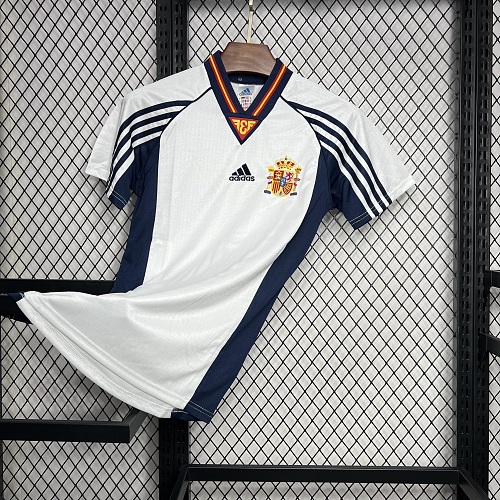 Camisa Espanha 1998 Fora Retrô