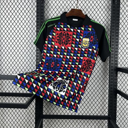Camisa Argentina 1990 Goleiro Retrô