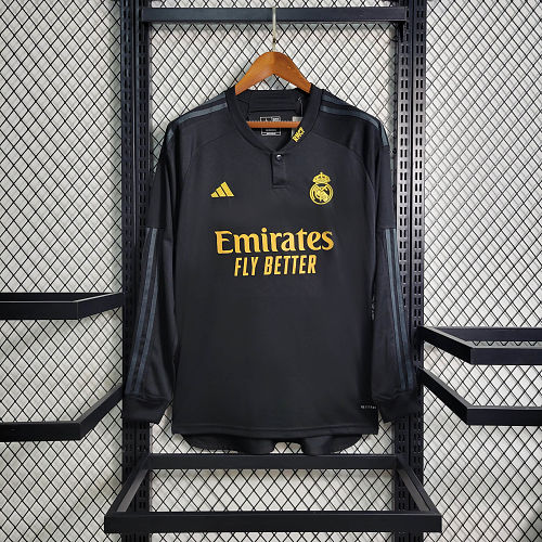 Camisa Real Madrid 23/24 Terceira Fora Long Sleeves