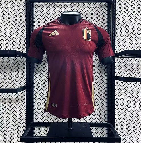 Camisa Bélgica 24/25 Euro Casa Versão Jogador