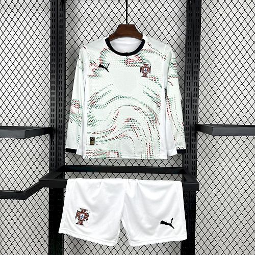 Kit Infantil Portugal 25/26 Fora Long Sleeves
