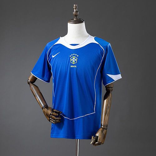 Camisa Brasil Fora 2004/06 Retrô