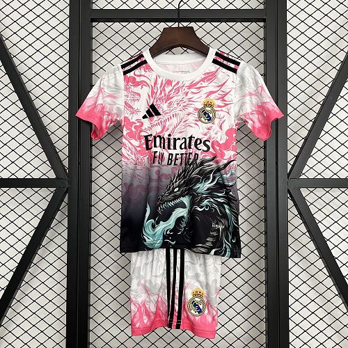Kit Infantil Real Madrid 25/26 Especial Edition Pink Size 16/28