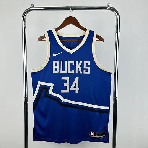 Camisa Milwaukee Bucks 2025 City Edition ANTETOKOUNMPO34