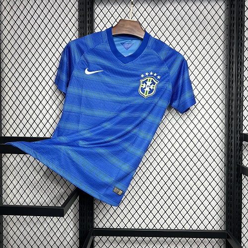 Camisa Brasil 2014 Fora Retrô