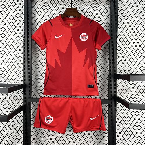 Kit Infantil Canadá 2026 Copa do Mundo Casa