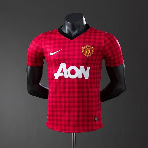 Camisa Manchester United 12/13 Casa Versão Jogador Retrô