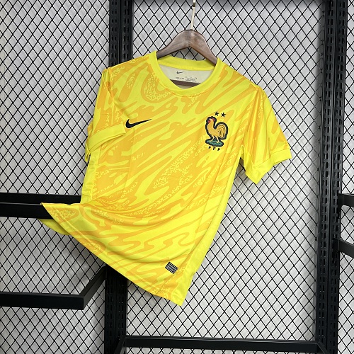 Camisa França 24/25 Euro Goleiro uniform