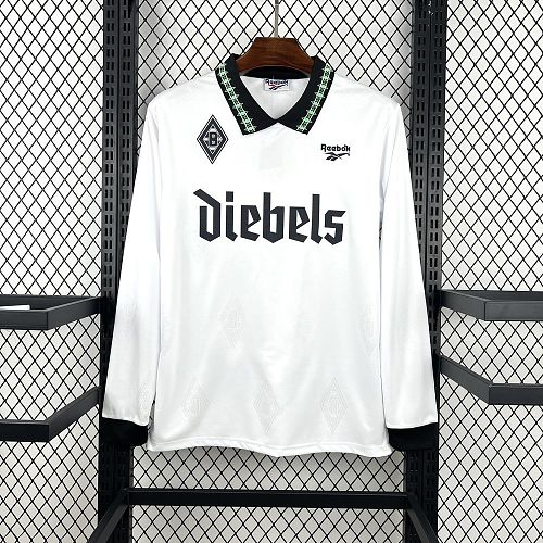 Camisa Borussia Mönchengladbach 95/96 Casa Manga Longa Retrô