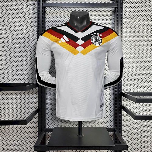 Camisa Alemanha 2026 Copa do Mundo Casa Manga Longa Versão Jogador