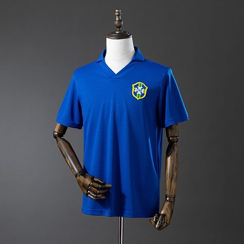 Camisa Top 1:1 Brazil Fora 1957/62 Retrô