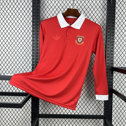 Camisa País de Gales 2026 150th Aniversário Manga Longa