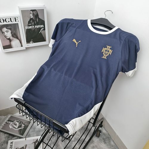 Camisa Portugal Training Royal Blue 2025 Soccer