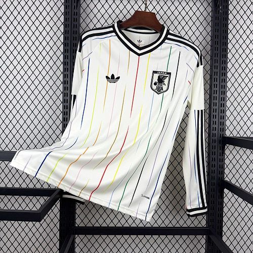 Camisa Japão 2026 Copa do Mundo Fora Manga Longa