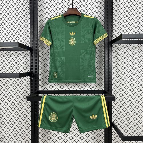 Kit Infantil México 25/26 Gold- Green