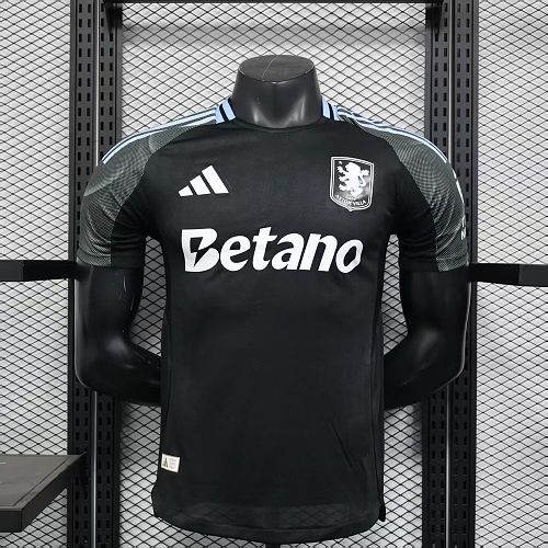 Camisa Aston Villa 25/26 Fora Versão Jogador