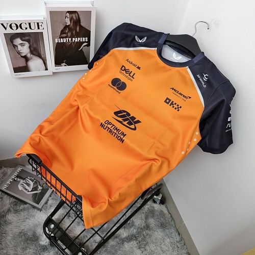 Camisa F1 McLaren 2025 Team Set Up T-Shirt - Autumn